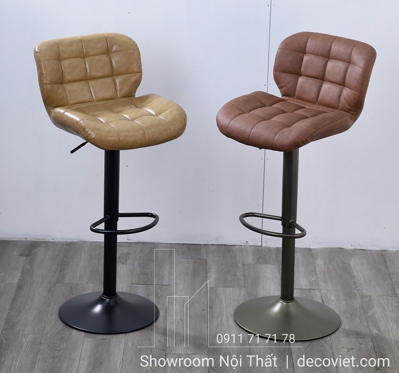 ghế bar bọc da