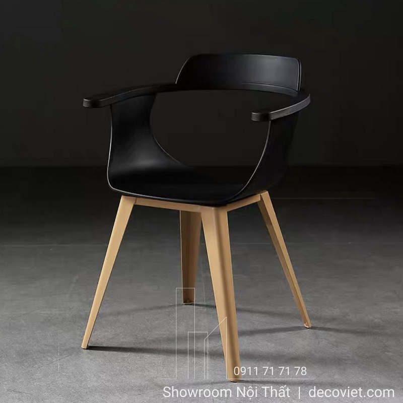 ghế cafe nhựa thiết kế hiện đại