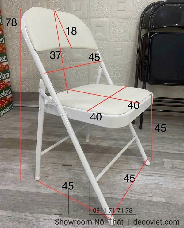ghế cafe gấp gọn thiết kế hiẹn đại