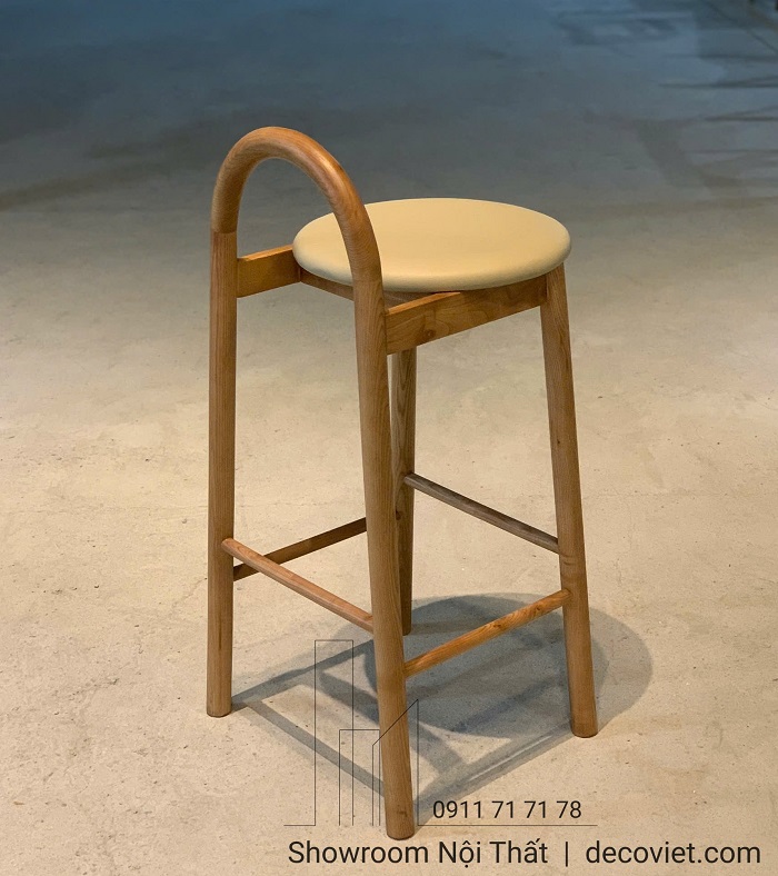ghế quày bar gỗ tinh tế