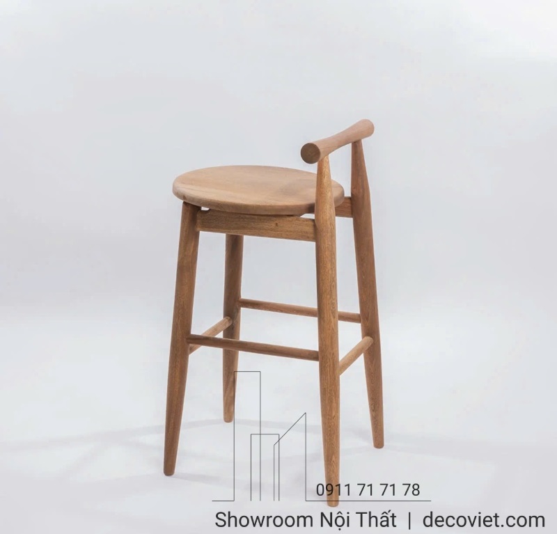 ghế quầy bar gỗ