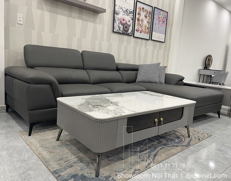 Sofa Da Bò Thật 537T