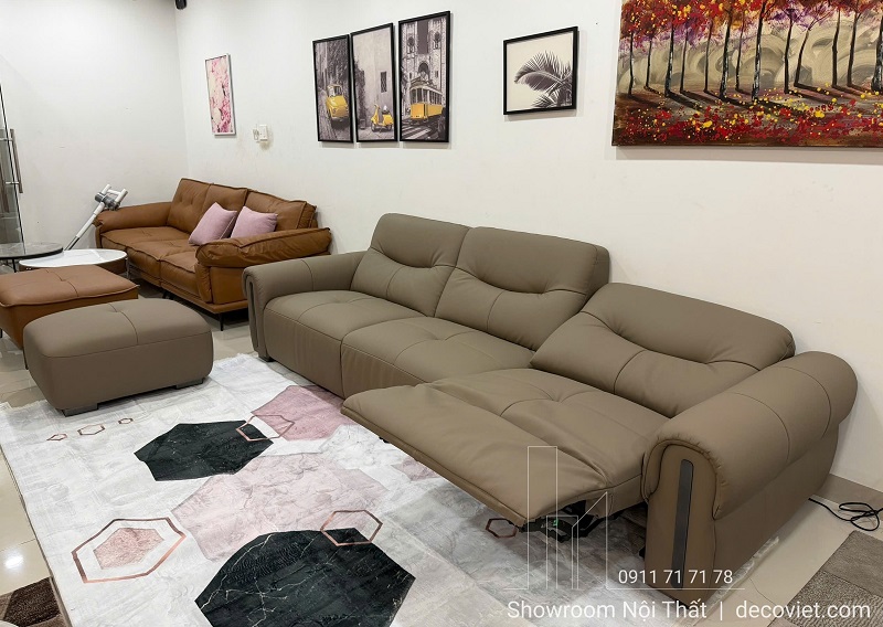 ghế sofa điện ngả lưng nhập khẩu sang trọng
