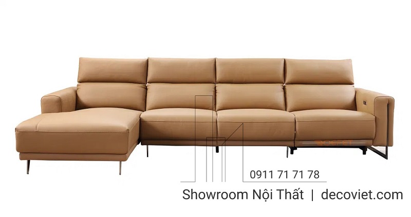ghế sofa chỉnh điện góc chữ L