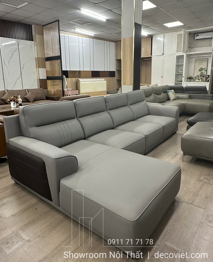 ghế sofa da chữ L