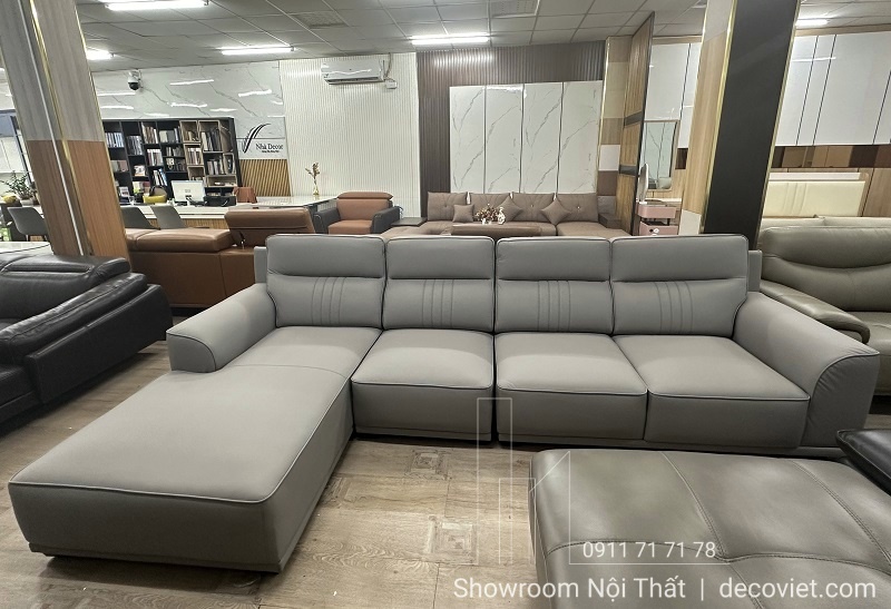 ghế sofa bọc da hiện đại