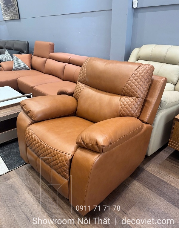 Ghế Thư Giãn Chỉnh Điện Da Bò 3113T