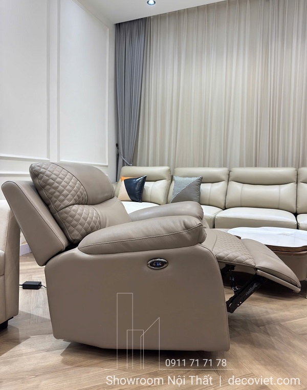 Ghế sofa thư giãn chỉnh điện 3113T phòng khách