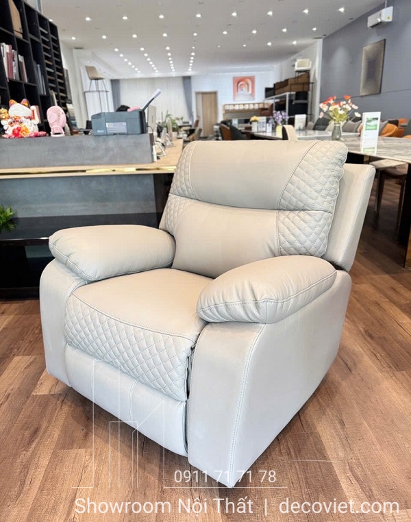 ghế thư giãn da bò thật