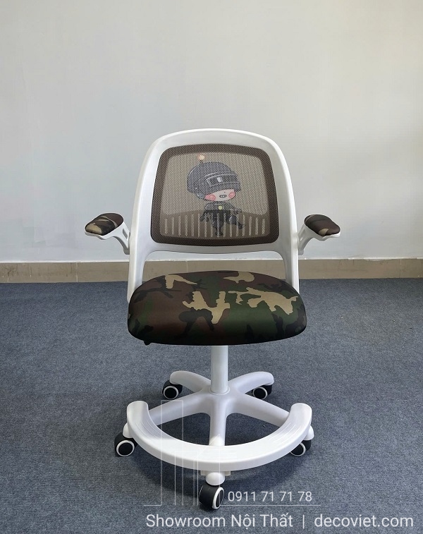 Ghế bàn học 103S chân sắt chắc chắn, bọc nệm êm ái