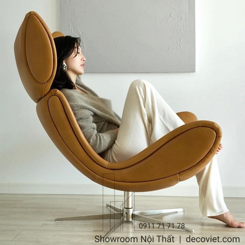 ghế đọc sách xoay 360 độ