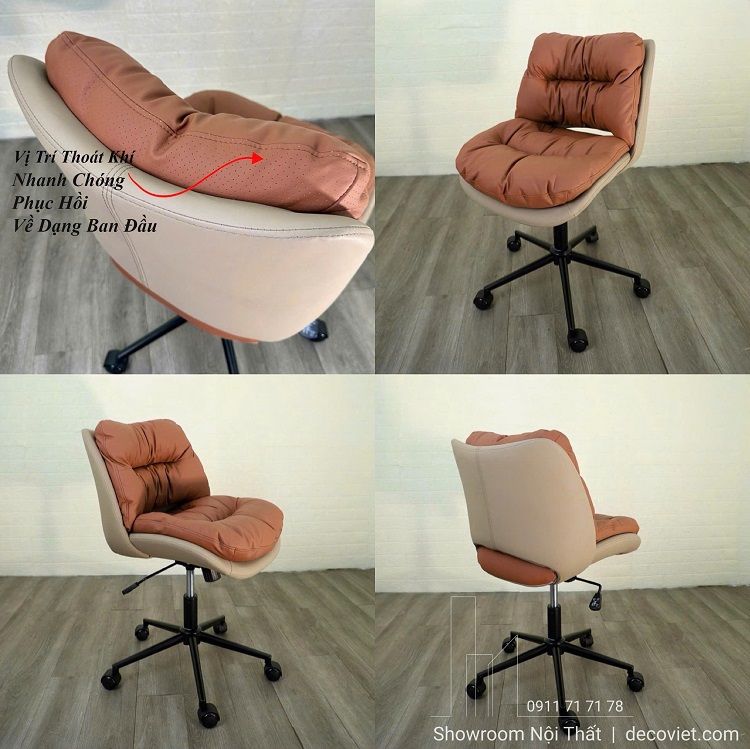 mẫu ghế nhân viên văn phòng thiết kế hiện đại