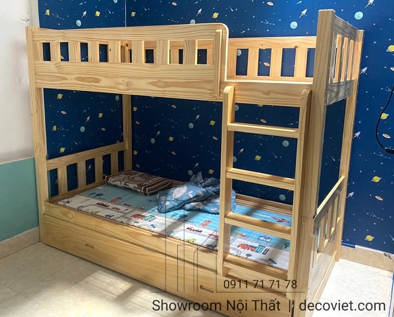 giường tầng gỗ giá rẻ