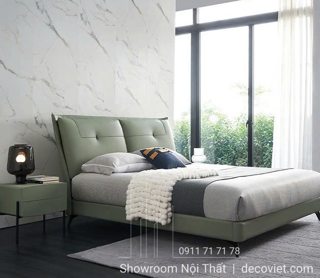giường ngủ bọc da nhập khẩu
