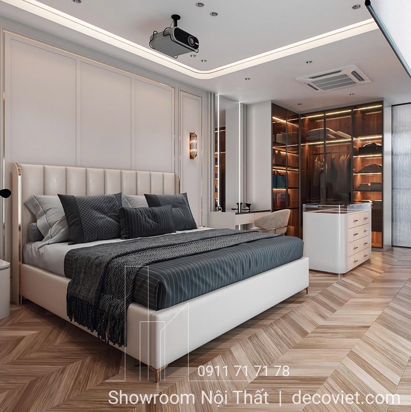 giường ngủ bọc da cao cấp