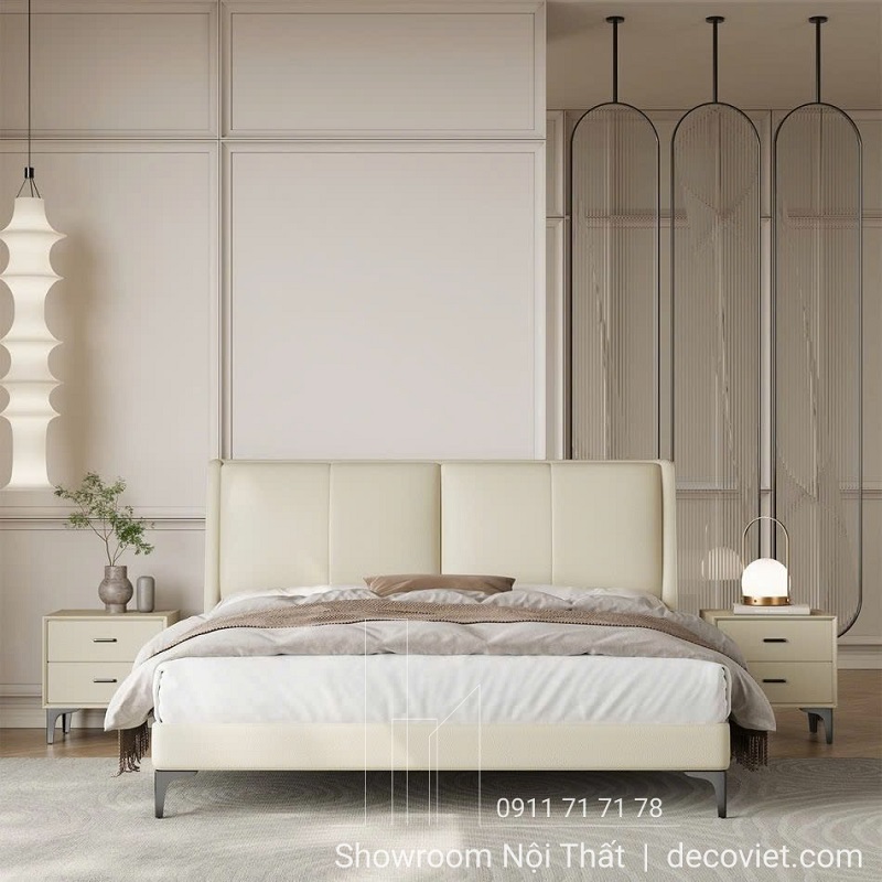 giường ngủ bọc da cao cấp