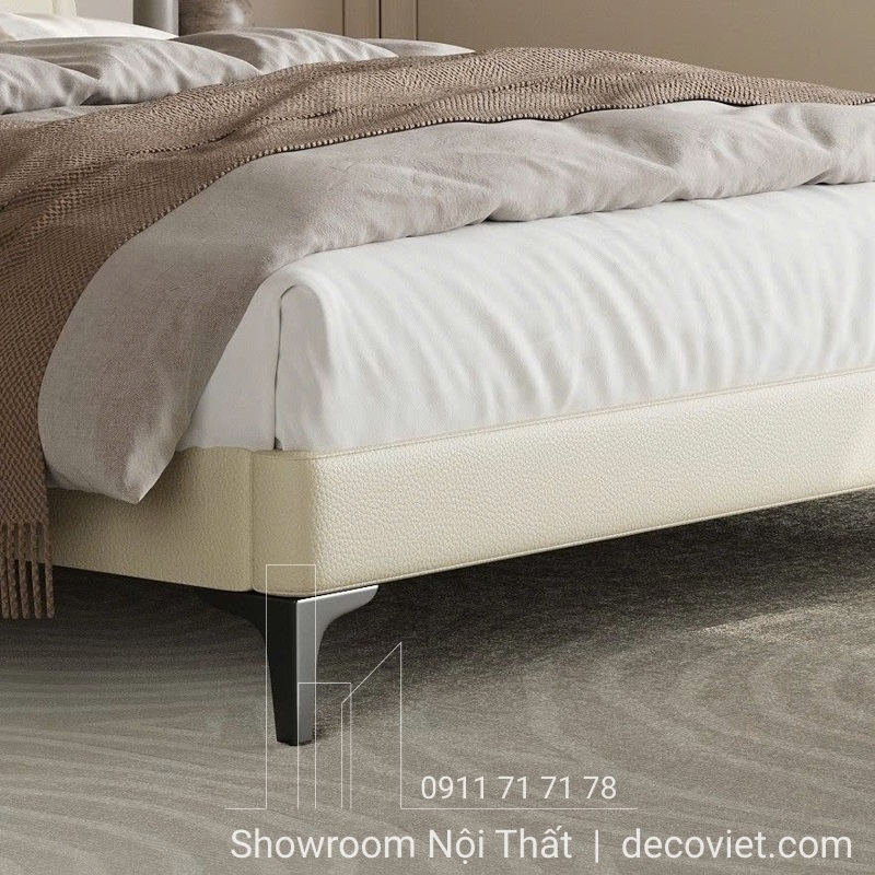 giường ngủ bọc da sang trọng