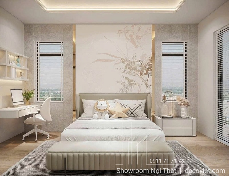 giường ngủ cao cấp sang trọng