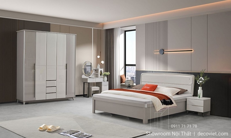 mẫu giường ngủ gỗ thiết kế hiện đại, phù hợp mọi không gian