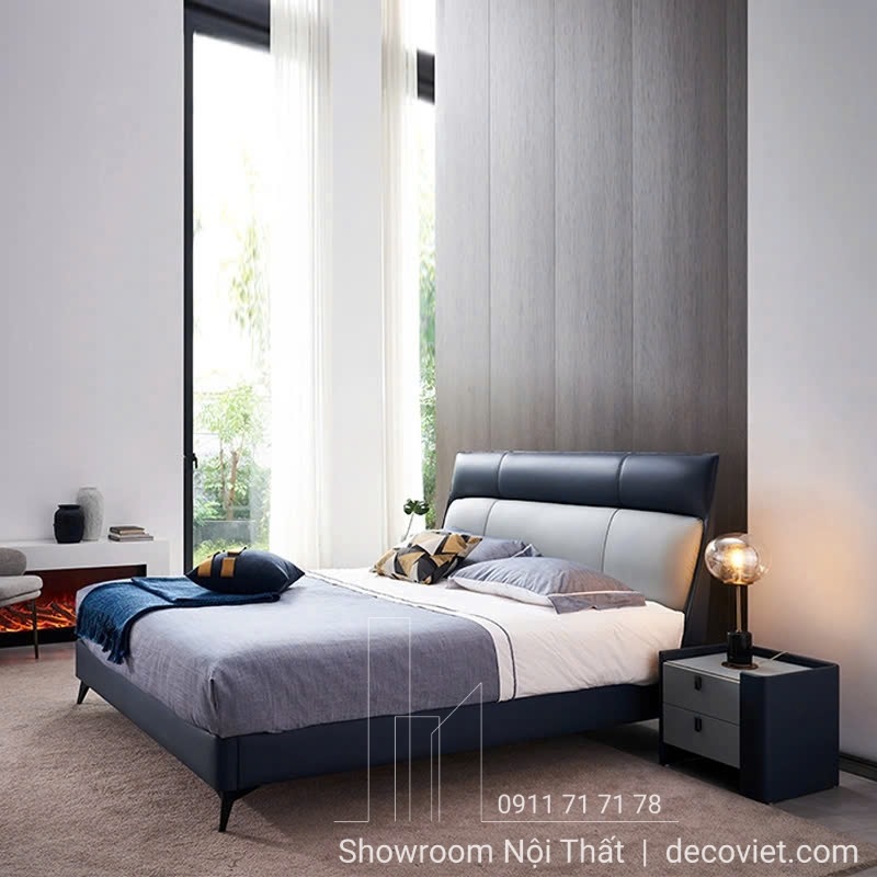 giường ngủ bọc da cao cấp