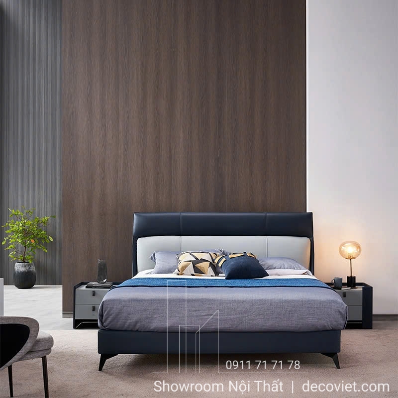 giường ngủ bọc da nhập khẩu
