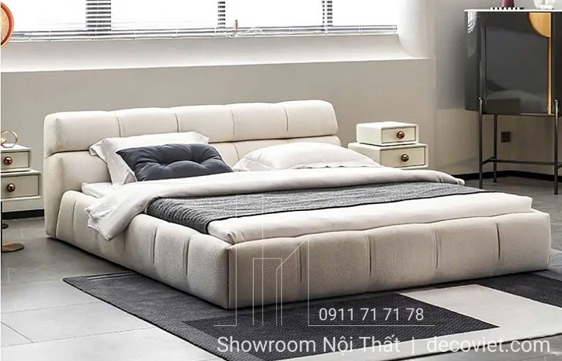 giường bọc vải cao cấp