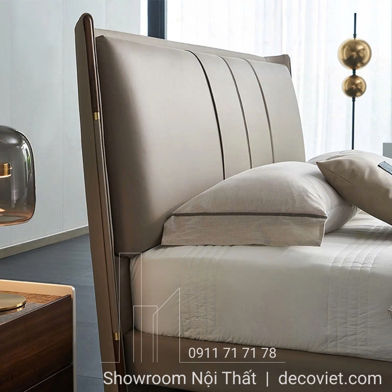 giường bọc da cao cấp
