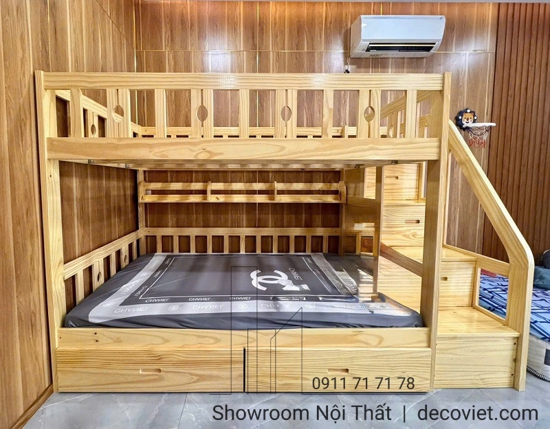 giường tầng gỗ hiện đại