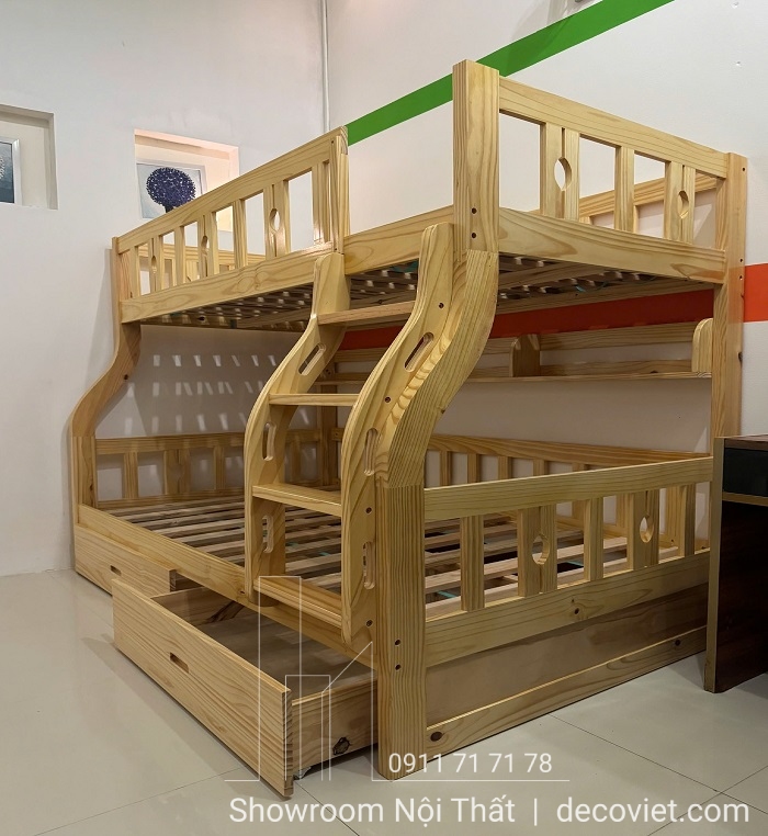 giường tầng gỗ giá rẻ