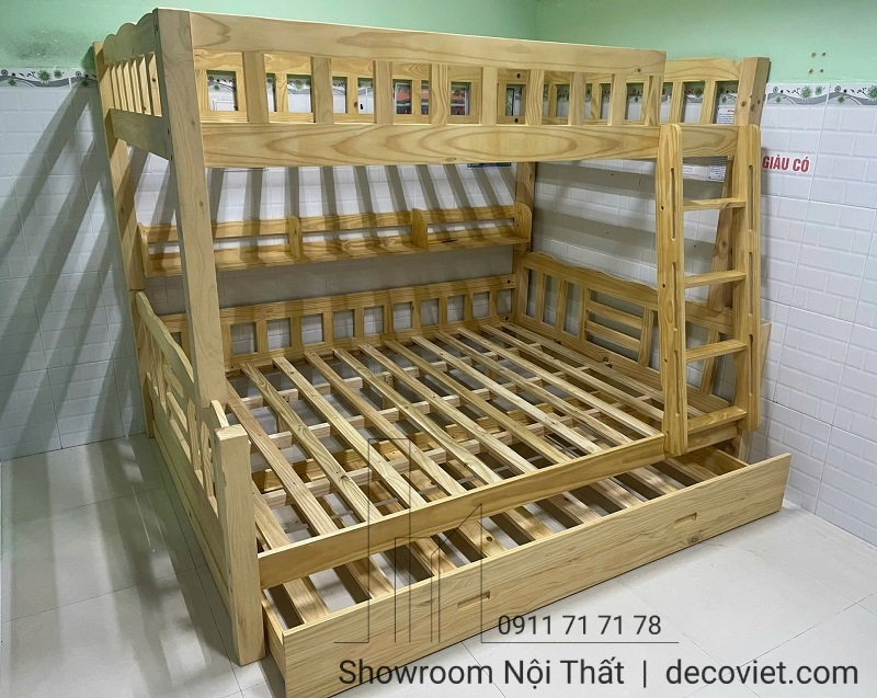 giường tầng gỗ giá rẻ