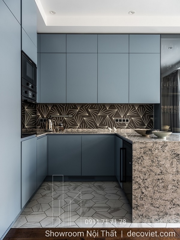 Kệ Bếp Gỗ Công Nghiệp