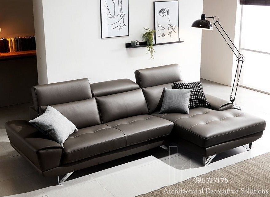 Sofa Da Bò Thật 4095S