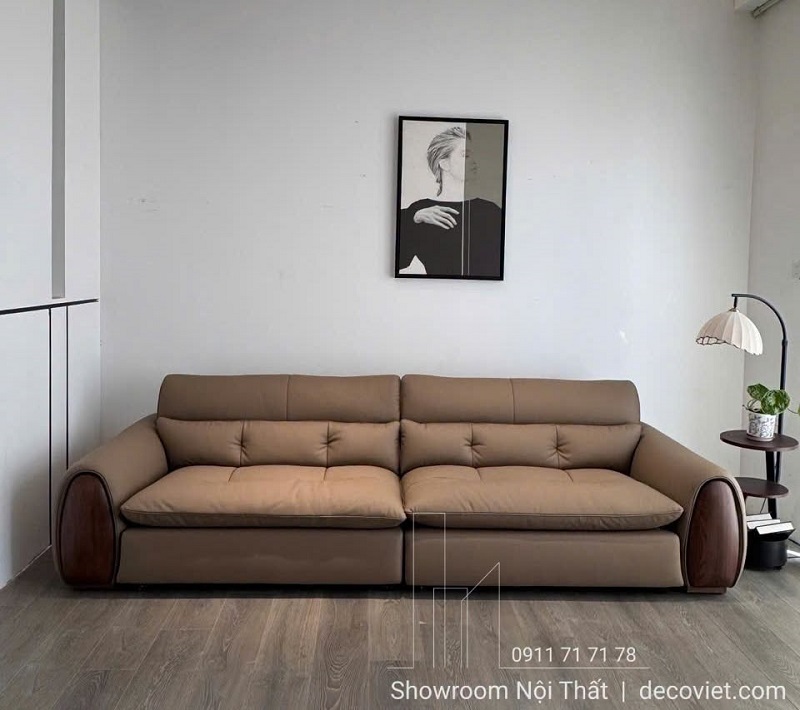 sofa da bò cao cấp thông minh cho căm hộ hiện đại