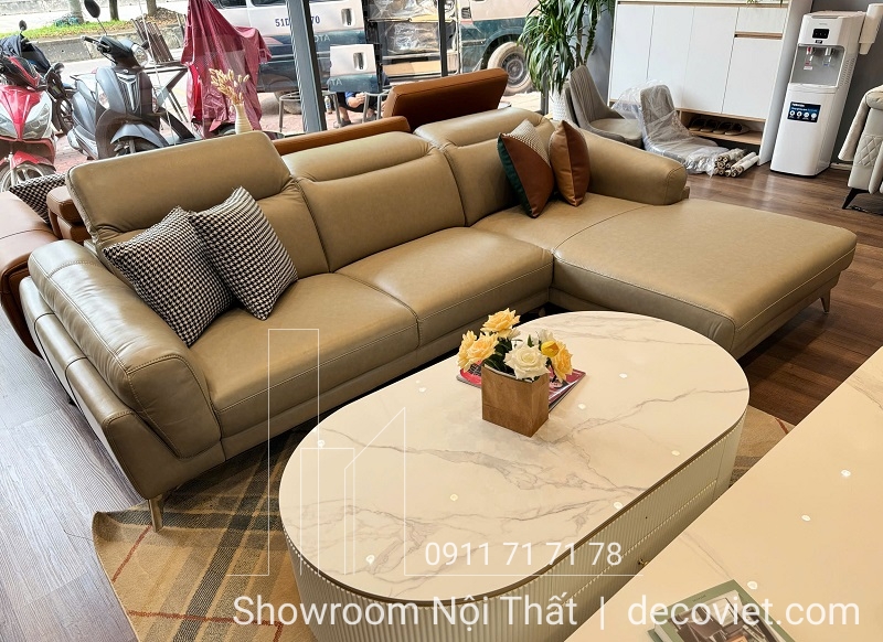 sofa da bò cao cấp