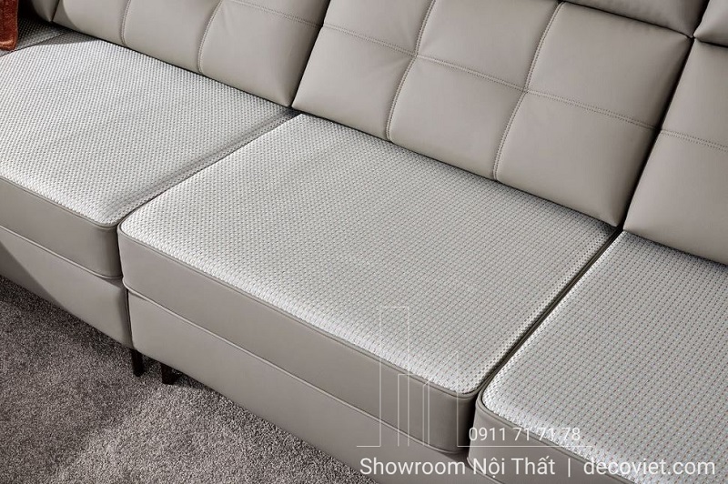 Ghế sofa nhập khẩu chính hãng 1072T thiết kế chữ L hiện đại sang trọng