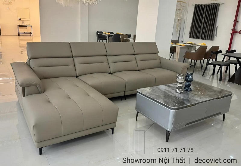Sofa phòng khách hiện đại 1069T kết hợp bàn trà mặt đá cao cấp