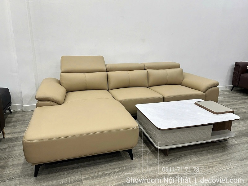 Sofa da nhập khẩu cao cấp 1098T, thiết kế tiện nghi và bền đẹp
