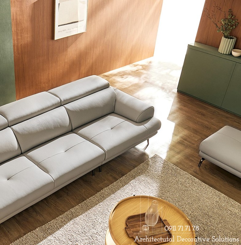 Sofa Băng Bọc Da 4129S