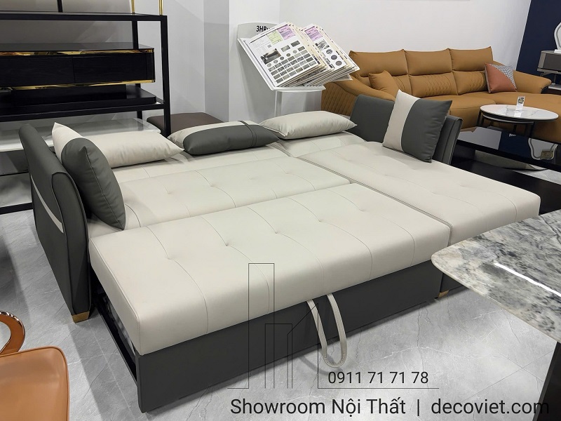 sofa bed kéo ra thành giường hiện đại
