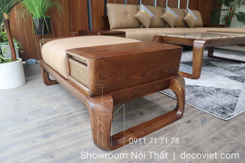 bàn ghế sofa gỗ phòng khách