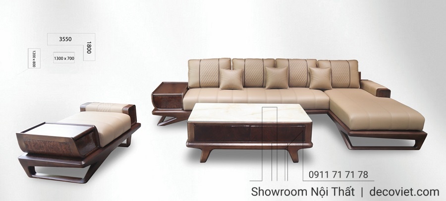 ghế sofa gỗ hiện đại