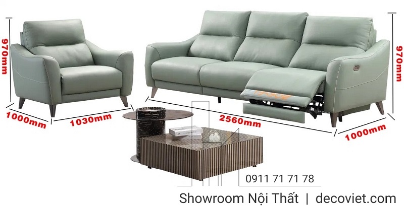 sofa băng chỉnh điện