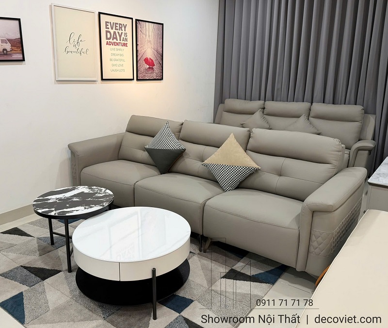 Sofa Thông Minh Thư Giãn 1114T bọc da cao cấp