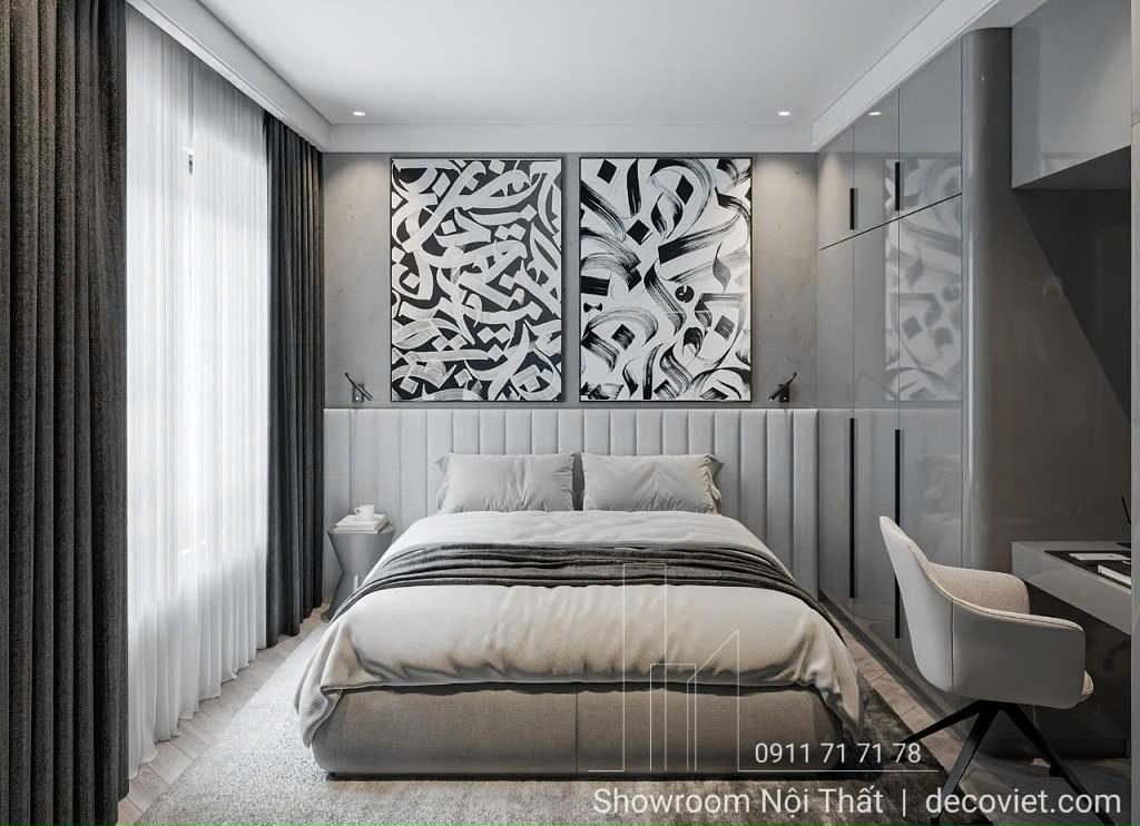 thiết kế thi công phòng ngủ đẹp