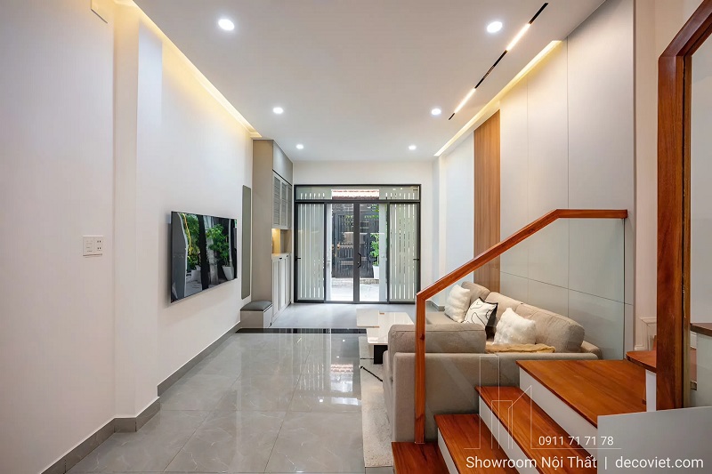 thi công nội thất nhà phố 3 tầng hiện đại tphcm