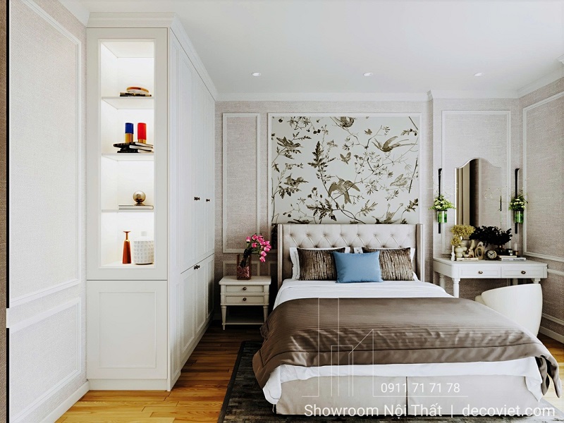 Không gian phòng ngủ phụ thanh lịch, dễ bố trí