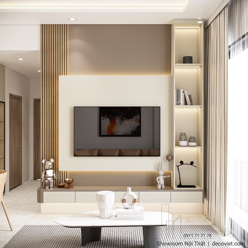 Chung Cư Aurora 69m² – Giải Pháp Thiết Kế Nội Thất Thông Minh