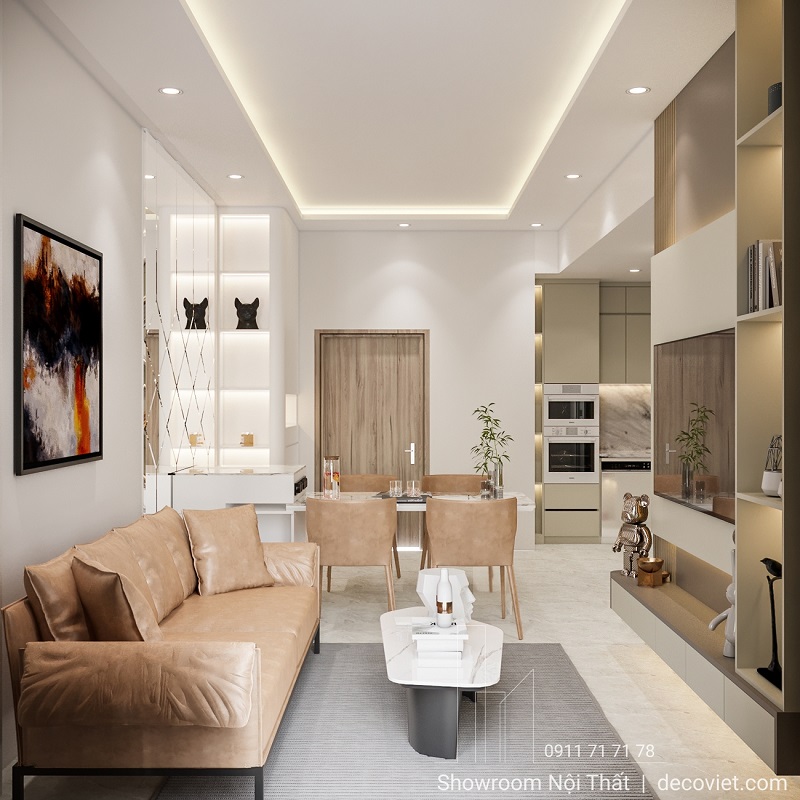 Căn Hộ Aurora 69m² Với Thiết Kế Nội Thất Sang Trọng, Tiện Nghi