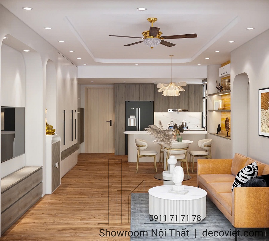 thiết kế nội thất căn hộ cao cấp