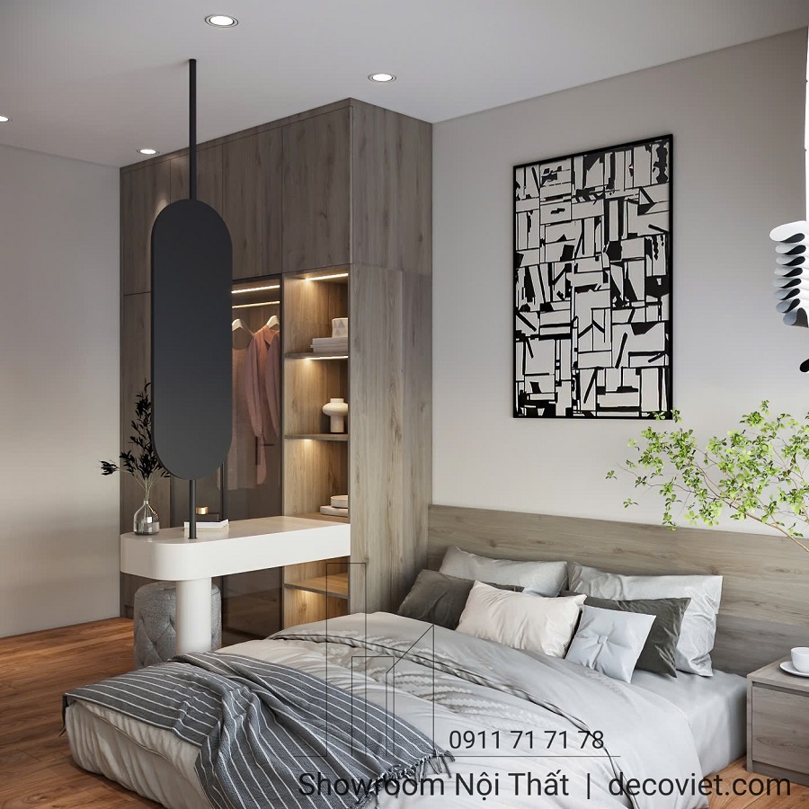 thiết kế thi công nội thất căn hộ 2pn